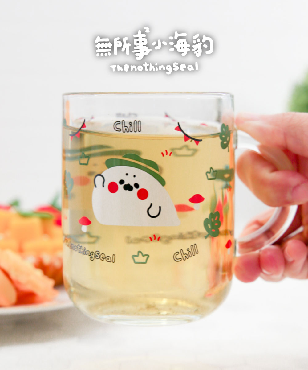 【現貨-新品】nothing but chill 玻璃馬克杯