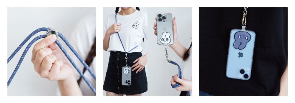 【現貨】手機掛繩夾片2件組_天使／惡魔款_ㄇㄚˊ幾