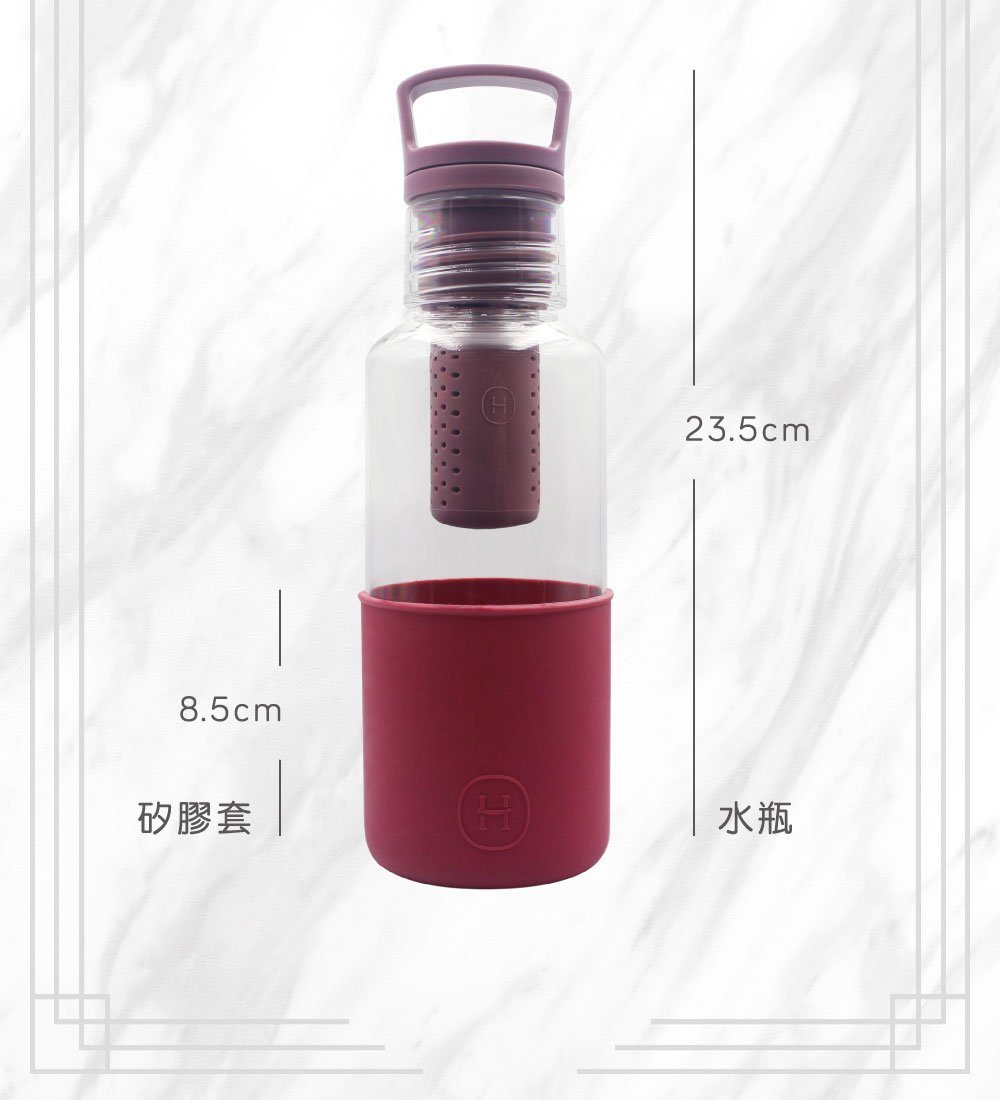 【透明】HYDY 輕靚水瓶（客製化英文名）