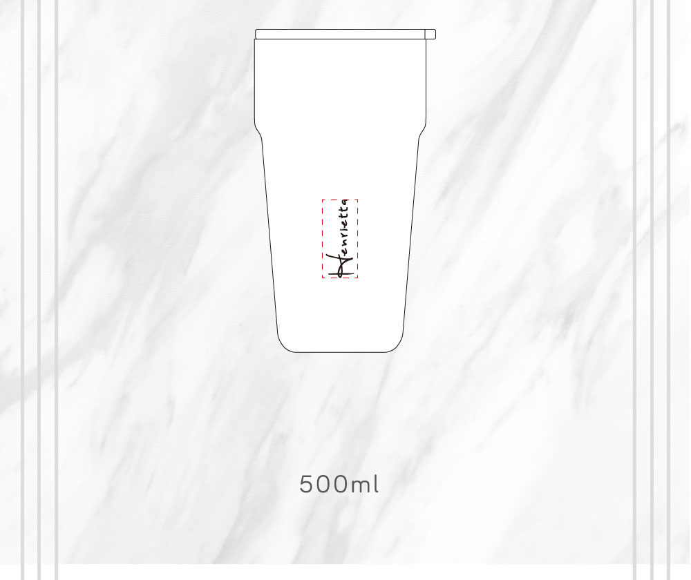 【抹茶牛奶】真空隨享杯（客製化英文名）