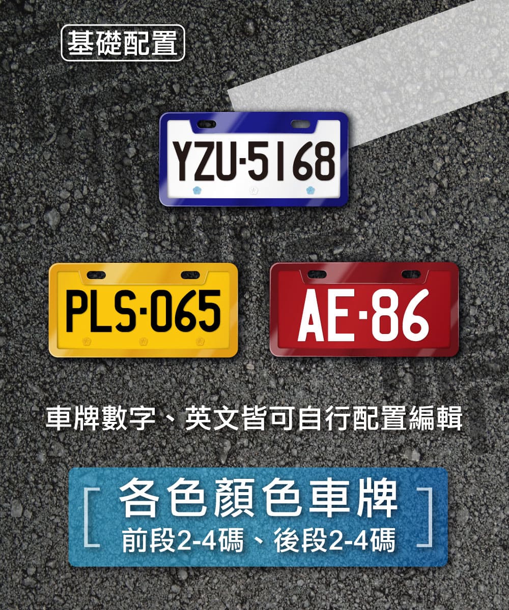 客製化車牌 2.0 壓克力悠遊卡／一卡通