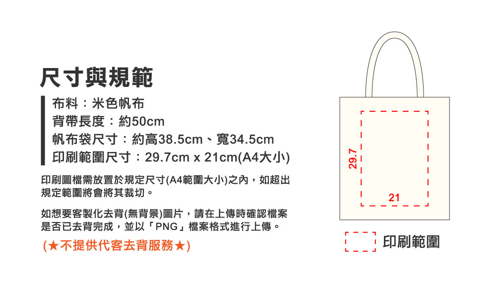 客製化印刷帆布袋