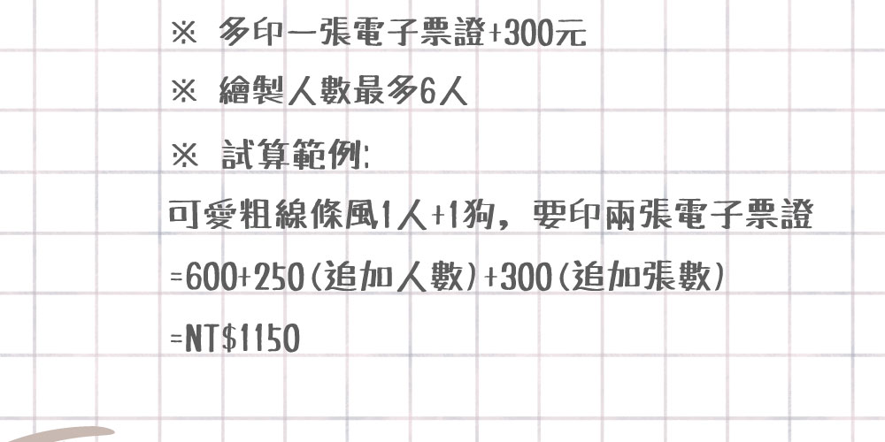 似顏繪電子票證（圓形皮革造型）