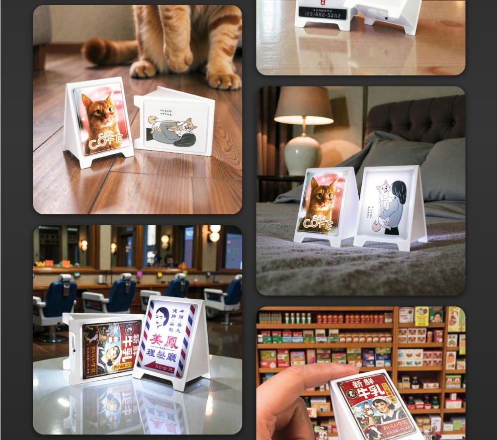 客製化三角直立式招牌燈箱