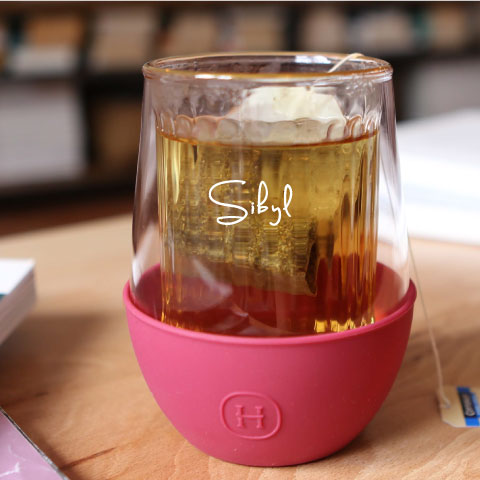 【桑格莉亞】HYDY 雙層玻璃蛋型杯（客製化英文名）