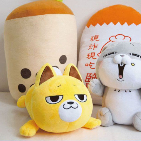【現貨】絨毛玩偶_小賤狗吃貨款