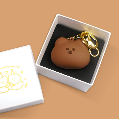 橡膠立體造型電子票證（巧克熊大頭）