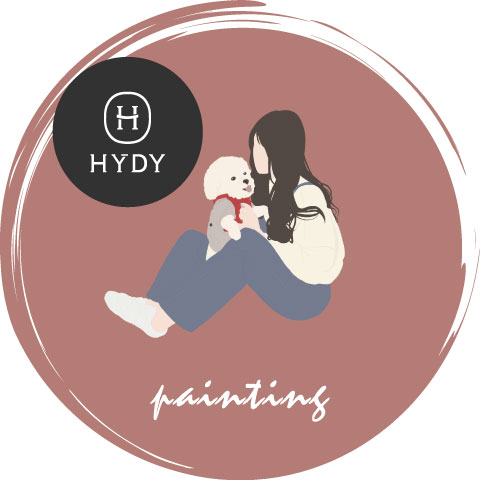 似顏繪 x HYDY 時尚保溫水瓶